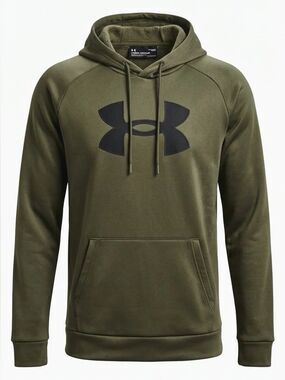 Under Armour Men's Olive Pullover Hoodie